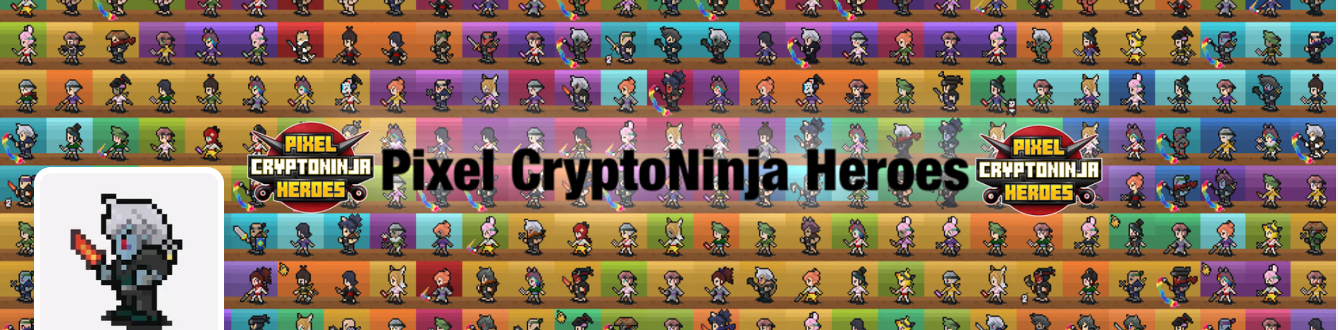 Pixel Crypto Ninja Heroes