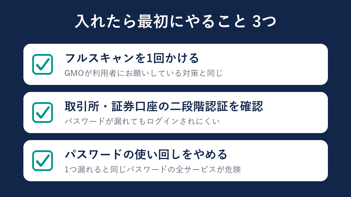 ESETを入れたら最初にやること3つ